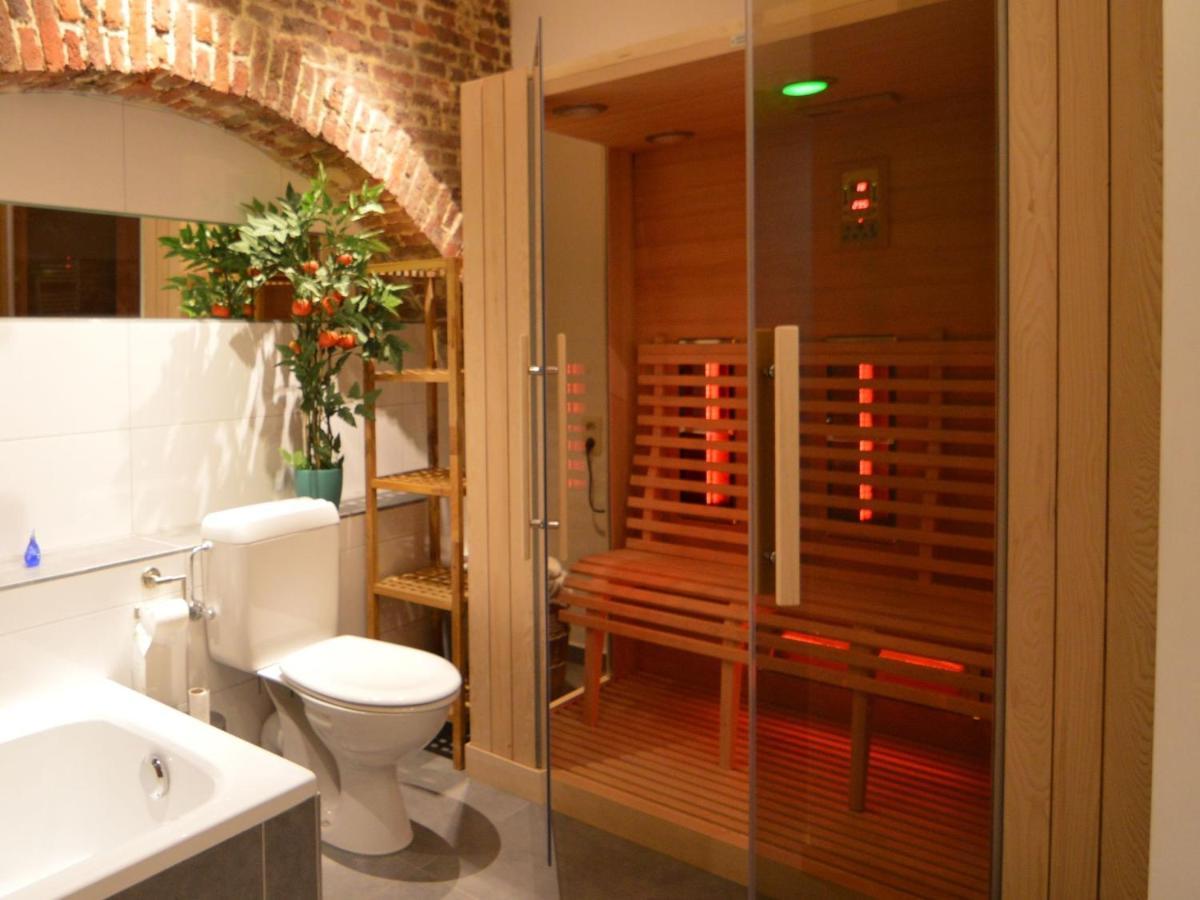 Cottage In Clavier Station With Infrared Sauna Modave المظهر الخارجي الصورة