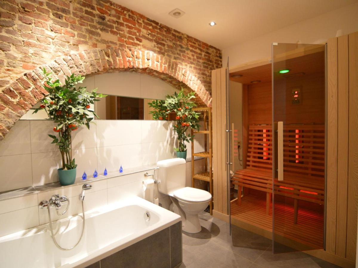 Cottage In Clavier Station With Infrared Sauna Modave المظهر الخارجي الصورة